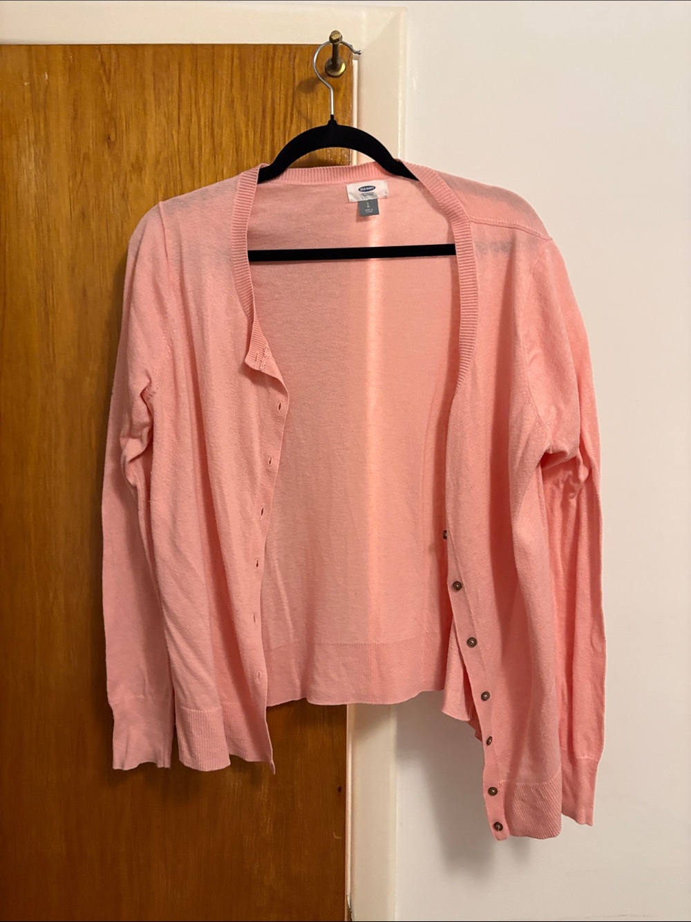 Old Navy Pink Button-Front Women's Cardigan